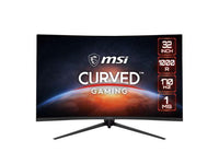 MSI G321CQP E2  31.5"WQHD CURVED 170HZ,Height Adj , BLACK, FACTORY REFURBISHED