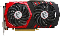 MSI GEFORCE GTX 1050 TI GAMING 4G GRAPHICS CARD PCIE X16 NO SLI, BLACK/RED