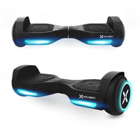 HOVER-1 HOVER1 REBEL HOVERBOARD FOR TEENS  LED HEADLIGHTS  6 MPH MAX SPEED  BLACK, BLACK