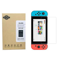 GEN TEMPERED GLASS SCREEN PROTECTOR FOR NINTENDO SWITCH/V2, TRANSPARENT, TRANSPARENT