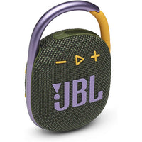 JBL CLIP 4 Portable Bluetooth Speaker (Green), Caribbean