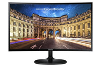 Samsung Curve Monitor LC24F390FHLXZP 24" FHD (1920x1080) 60Hz,4MS,1HDMI,  Black