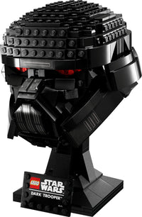 LEGO STAR WARS DARK TROOPER HELMET 75343, BLACK