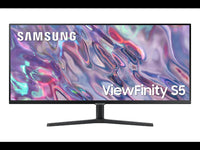 SAMSUNG 34 VIEWFINITY S5 ULTRAWIDE QHD 100HZ AMD FREESYNC MONITOR WITH HDR10 (DISPLAYPORT, HDMI),