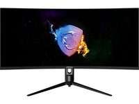 MSI OPTIX MAG342CQPV 100HZ CURVED VA, 34", BLACK, FACTORY REFURBISHED