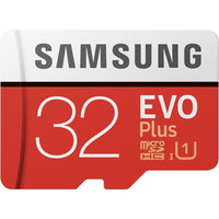 SAMSUNG EVO PLUS 32GB MICROSDHC UHSI MEMORY CARD, BLACK