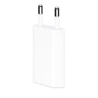 APPLE  5W USB POWER ADAPTER (ROUND PIN), WHITE