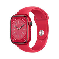 APPLE WATCH SERIES 8, GPS, 45MM, ALUMINUM CASE WITH SPORT BAND M/L, RED