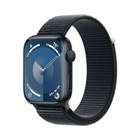 APPLE WATCH SERIES 9 GPS 2024 ALUMINUM CASE WITH SPORT LOOP, MIDNIGHT ALUMINIUM