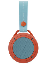 NAUTICA  S20 PORTABLE BLUETOOTH SPEAKER, ORANGE/BLUE