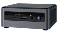 INTEL NUC , I7-10710U,SUPPORTS M.2 DRIVE ONLY, FREEDOS, BLACK