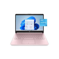 HP 14-CF2112WM, 14"HD, CELERON N4020, 4GB, 64GB EMMC, W11, PINK, 3RD PARTY REFURBISHED