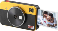 KODAK MINI SHOT 2 RETRO CAMERA (2.1"X3.4"), BLACK+YELLOW