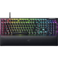 RAZER WIDOW V4 FULL SIZE WIRED MECHANICAL GREEN SWITCH GAMING KEYBOARD WITH CHROMA RGB, GREEN