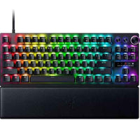 RAZER TECLADO GAMING  HUNTSMAN V3 X TKL CLICKY SPANISH, BLACK