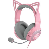 RAZER KRAKEN KITTY V2 WIRED GAMING HEADSET WITH CHROMA RGB LIGHTING, QUARTZ