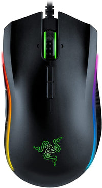 Razer Mamba Elite Wired Gaming Mouse,RGB Lighting,Mech Switches