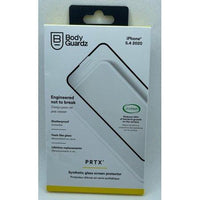 BODYGUARDZ PRTX SHATTERPROOF SYNTHETIC ANTIMICROBIAL GLASS SCREEN PROTECTOR  IPHONE 12 MINI, CLEAR