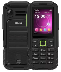 BLU TANK MEGA T573 3600MAH, 2.4", 32 +32MB, BLACK/GREEN, SOS BUTTON, SUPER FLASHLIGHT, GREEN