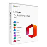 MICROSOFT OFFICE PROFESSIONAL 2021  WORD, EXCEL, POWERPOINT, OUTLOOK  ONE-TIME PURCHASE FOR 1 WIN,