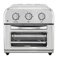 CUISINART COMPACT AIRFRYER TOASTER OVEN, SILVER