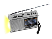 TECHNICAL PRO SOLAR POWERED AM/ FM/ SW RADIO PORTABLE SPEAKER, BLACK