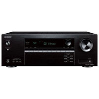 ONKYO CHANNEL AV RECEIVER, BLACK