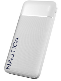 NAUTICA POWERBANK URBAN PB100 ULTRA SLIM DG 10,000MAH, WHITE