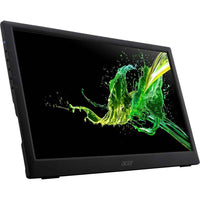 ACER PORTABLE MONITOR PM161Q 15.6"FHD USB-C , 15.6", BLACK