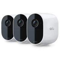 ARLO ESSENTIAL CAMERA  3 PACK  WIRELESS SECURITY 1080P VIDEO  , WHITE