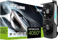 ZOTAC GEFORCE RTX 4060TI TWIN EDGE 8GB, BLACK