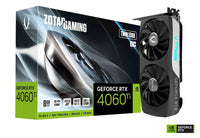 ZOTAC GEFORCE RTX 4060TI TWIN EDGE OC 8GB, BLACK