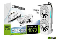 ZOTAC GEFORCE RTX 4070 TWIN EDGE OC WHITE 12GB, WHITE