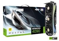 ZOTAC GEFORCE RTX 4090 TRINITY AMP EXTREME AIRO 24GB GDDR6X PCIEXPRESS GRAPHICS CARD, 0